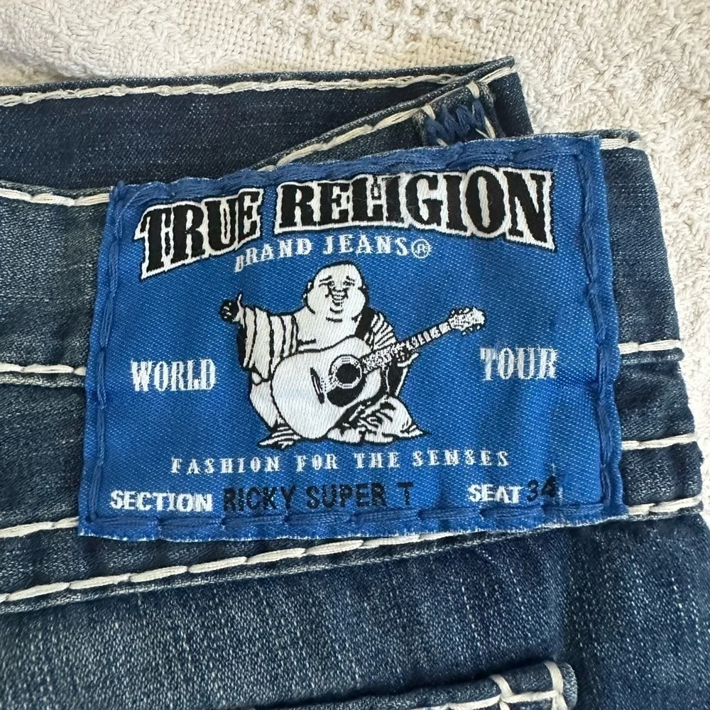Rare True Religion BlueLabel Ricky SuperT in 